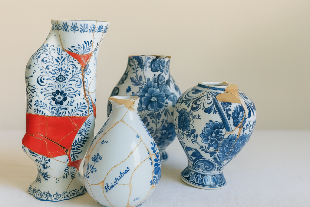 DELFT BLUE KINTSUGI workshop | Amsterdam | 29th of January | 13:00–15:00