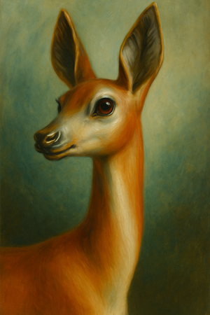 La Cervetta Dorata — the Golden Fawn — appears only in places where desire and loss brush against each other.