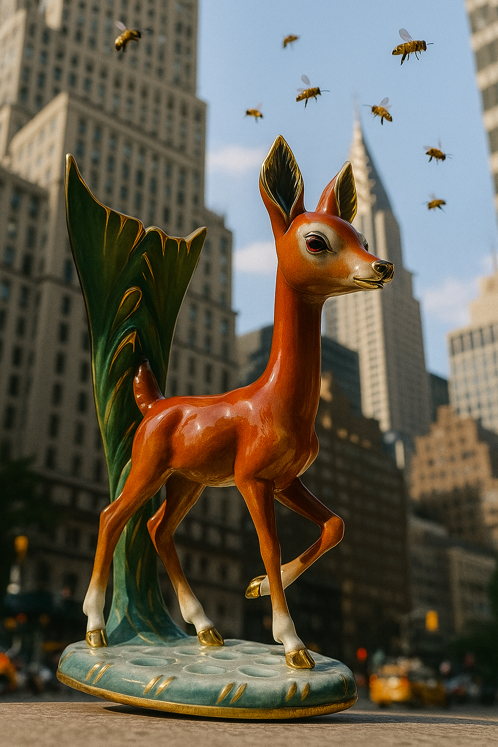 La Cervetta Dorata — the Golden Fawn — appears only in places where desire and loss brush against each other.