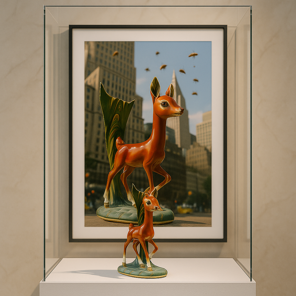 La Cervetta Dorata — the Golden Fawn — appears only in places where desire and loss brush against each other.