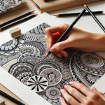 Zentangle Group Workshop 18 th of Oktober 12:00-14:00 – Discover the Power of Creative Mindfulness in the Piemonte