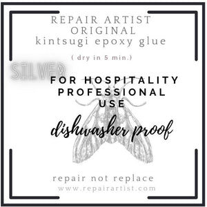 The original SILVER 'RepairArtist' Kintsugi kit for professional use