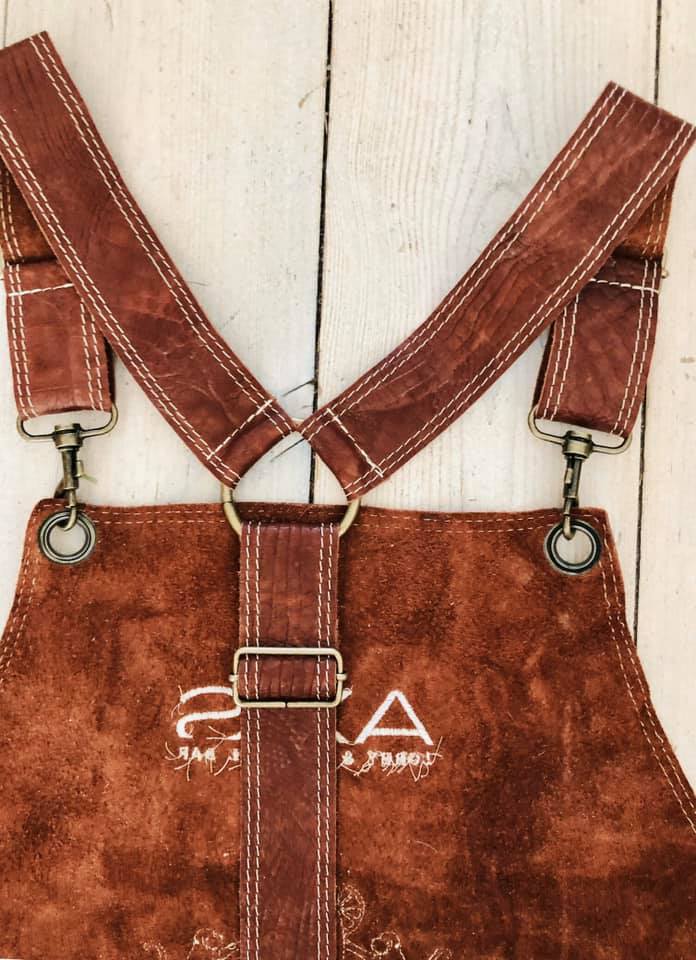 Embroidery apron