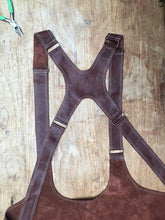 Load image into Gallery viewer, Suspenders Apron Chestnut