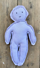 Load image into Gallery viewer, &quot;The Sweet One&quot; Lilac Circulair friend made from a recycled pullover 100% cotton