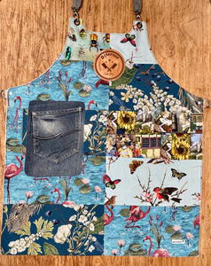 Sustainable Apron "The one with the insects and Dutch painters "
