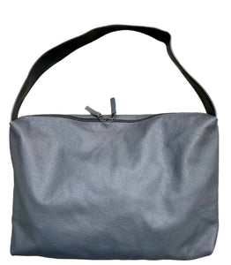 22128 "The grey leather one with the zipper"